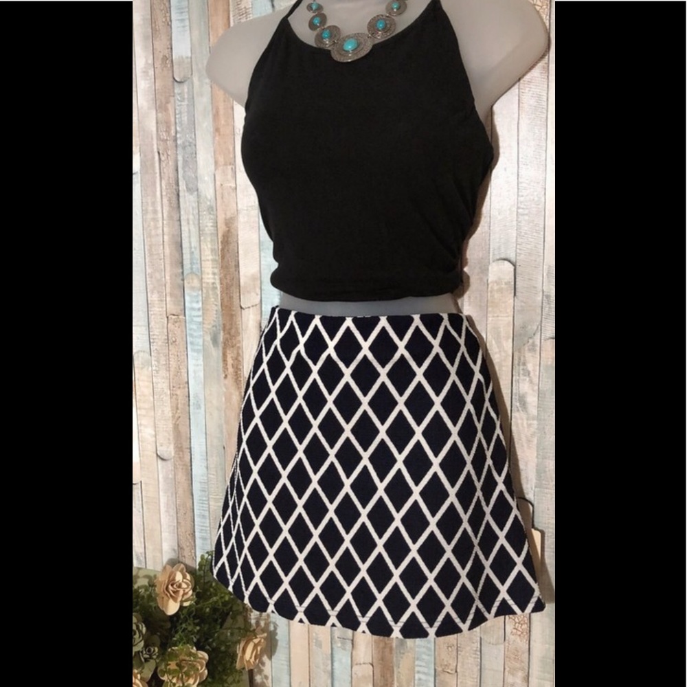 Plaid Mini Skirt